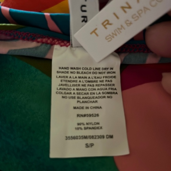 TRINA TURK | RAINFOREST SWIM TUNIC SZ SMALL - Picture 10 of 10